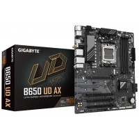 GIGABYTE B650 UD AX Placa Base - Compatible con CPUs AMD Ryzen Serie 9000, VRM de 6+2+2 fases, hasta 7600MHz DDR5 (OC), 1x PCIe 5.0 + 2x PCIe 4.0 M.2, LAN GbE, Wi-Fi 6, USB 3.2 Gen 2 (Espera 4 dias)